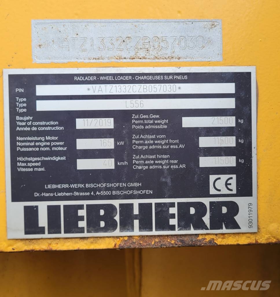 Liebherr L 556 XPower IND High Lift Rataslaadurid