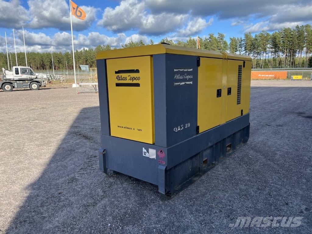 Atlas Copco QAS 80 디젤 발전기