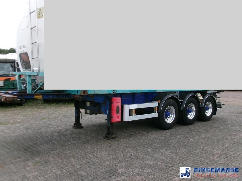 Van Hool 3-axle container trailer + ADR Containerframe semi-trailers