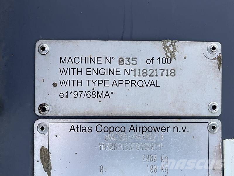 Atlas Copco XAHS 186 Kompressorer