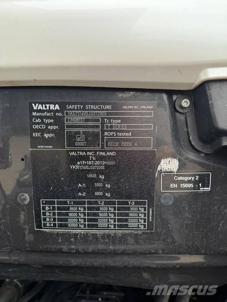 Valtra T 174 E Ciągniki rolnicze