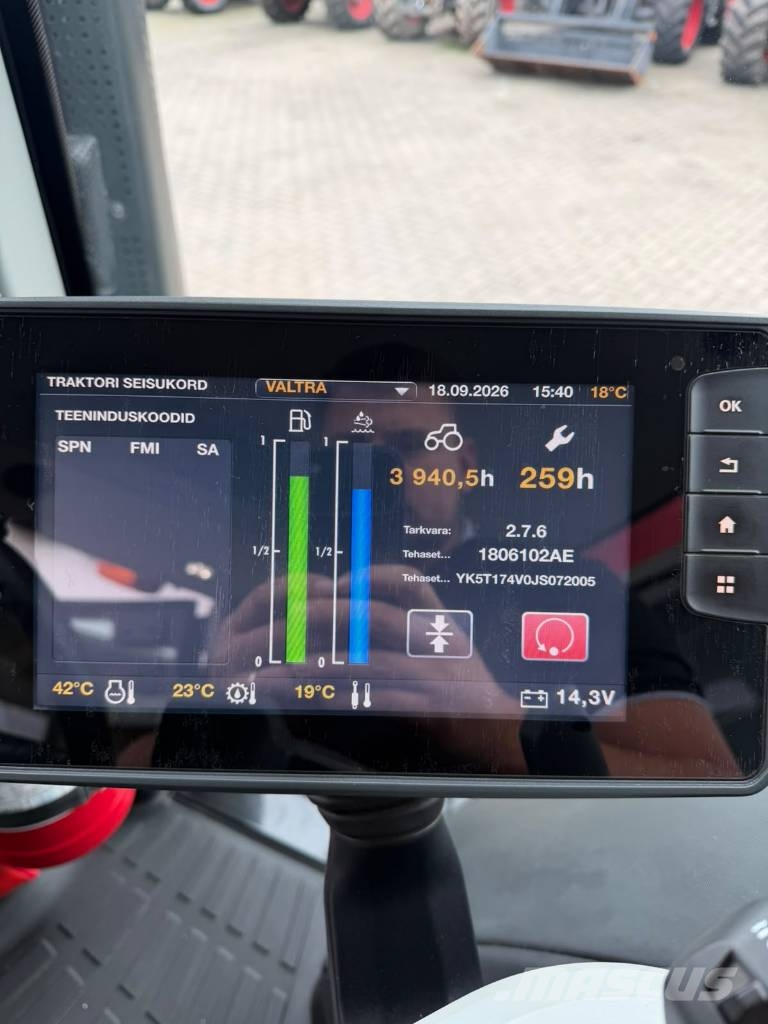 Valtra T 174 E Ciągniki rolnicze