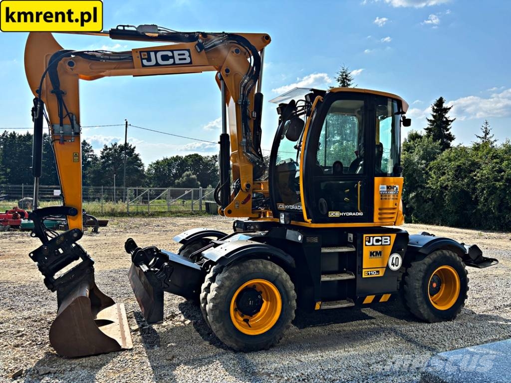 JCB HD110WTT4 KOPARKA KOŁOWA HYDRADIG POWERTILLT 2017R Hjullastare