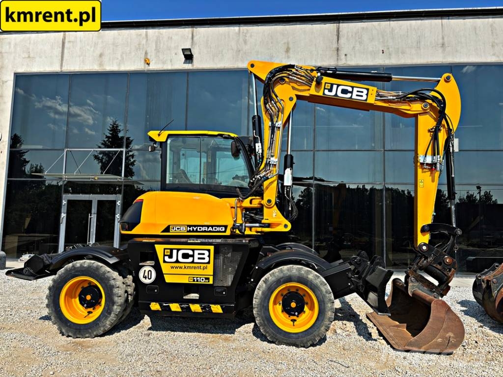 JCB HD110WTT4 KOPARKA KOŁOWA HYDRADIG POWERTILLT 2017R Hjullastare