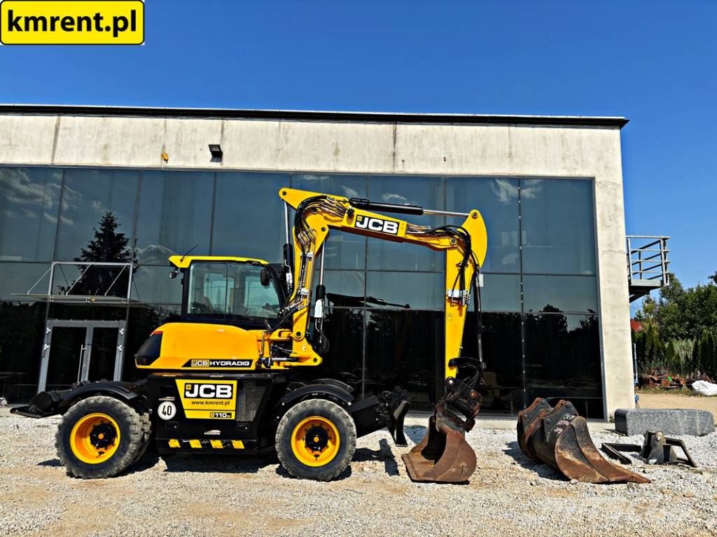 JCB HD110WTT4 KOPARKA KOŁOWA HYDRADIG POWERTILLT 2017R Hjullastare
