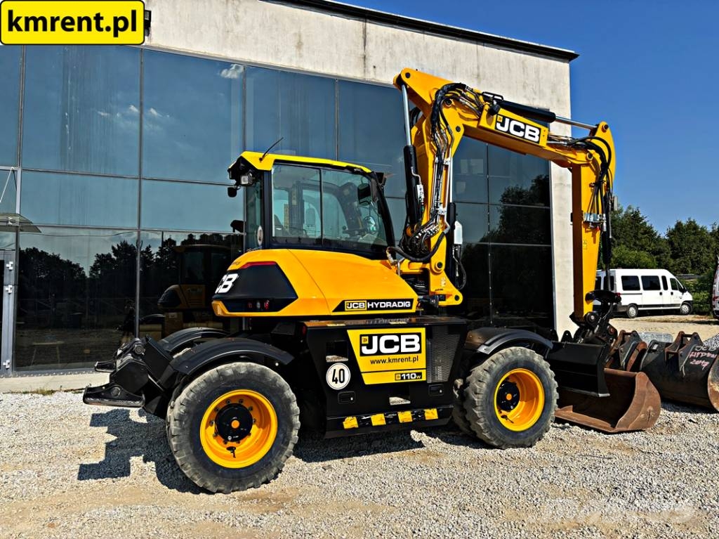 JCB HD110WTT4 KOPARKA KOŁOWA HYDRADIG POWERTILLT 2017R Hjullastare
