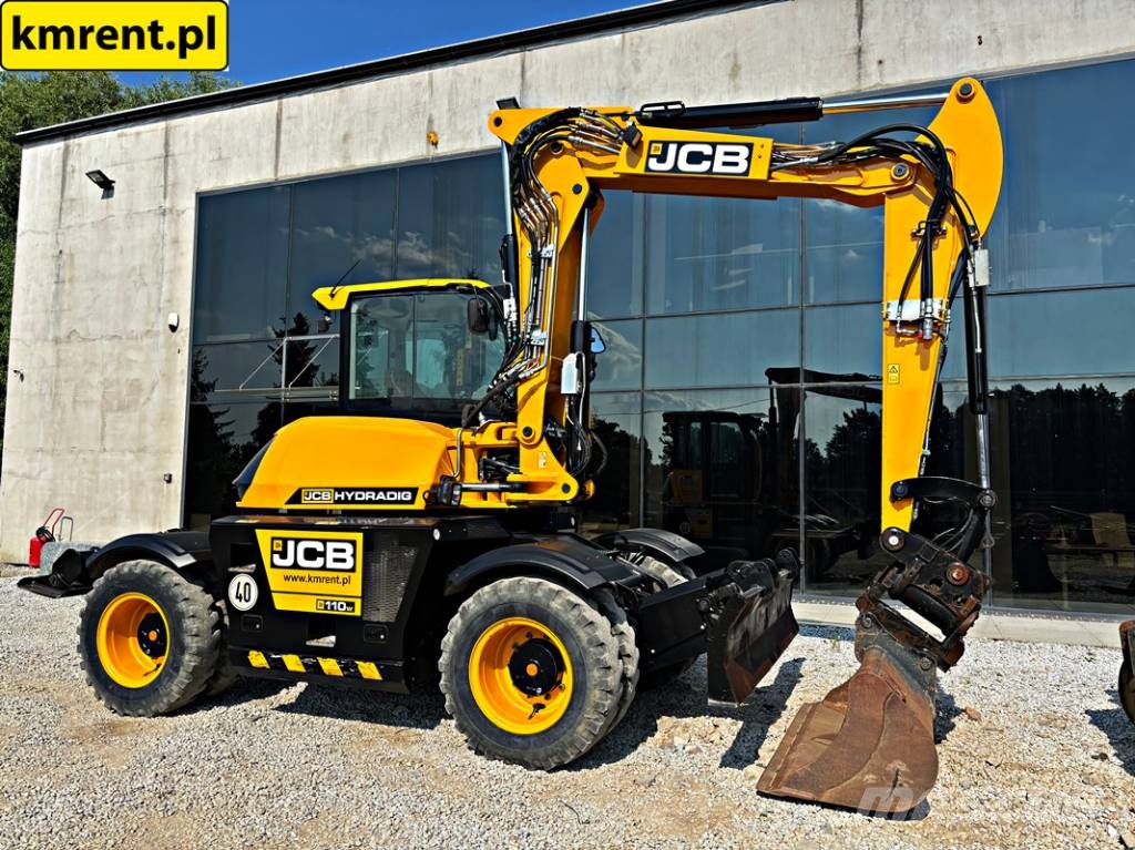 JCB HD110WTT4 KOPARKA KOŁOWA HYDRADIG POWERTILLT 2017R Hjullastare