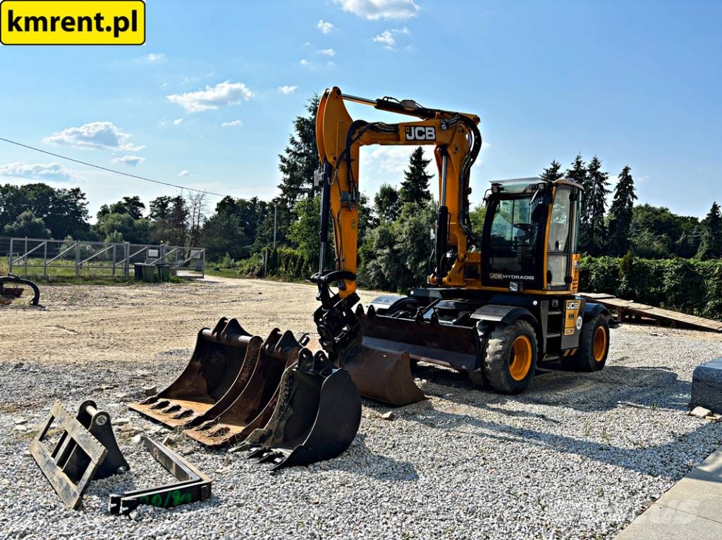 JCB HD110WTT4 KOPARKA KOŁOWA HYDRADIG POWERTILLT 2017R Hjullastare