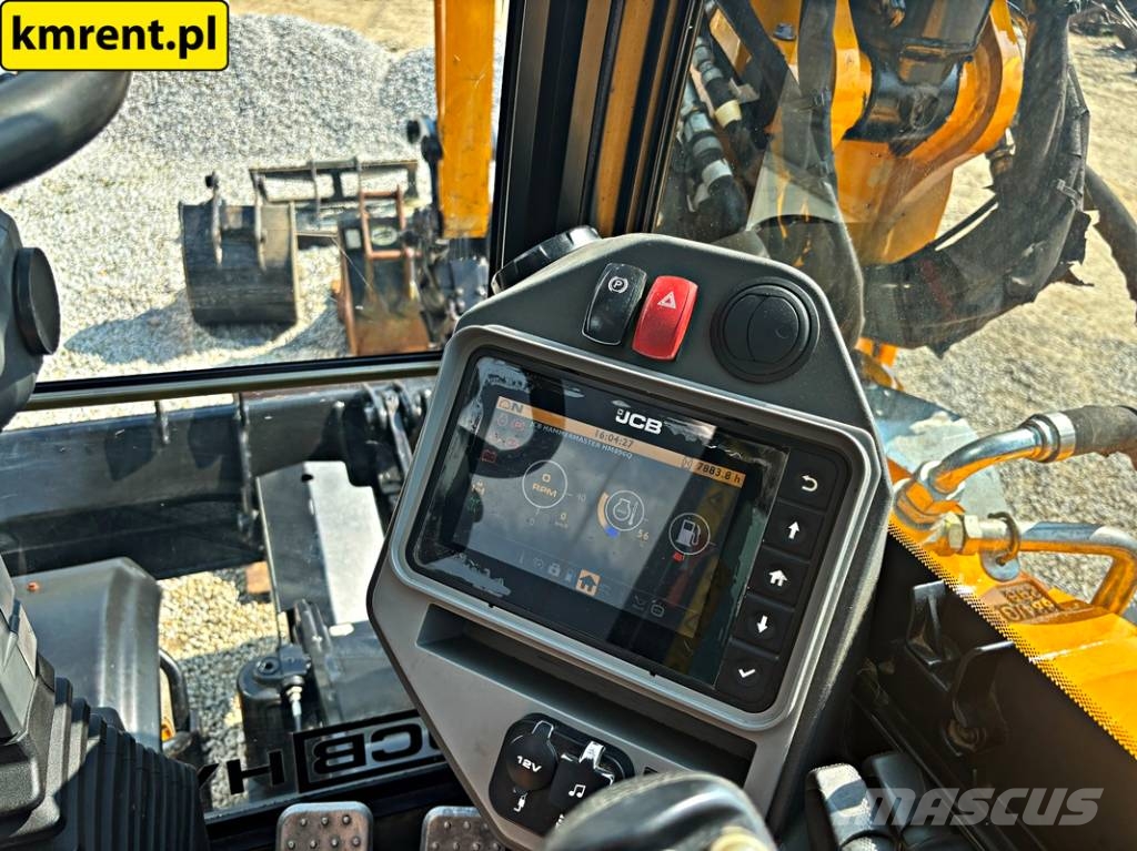 JCB HD110WTT4 KOPARKA KOŁOWA HYDRADIG POWERTILLT 2017R Hjullastare