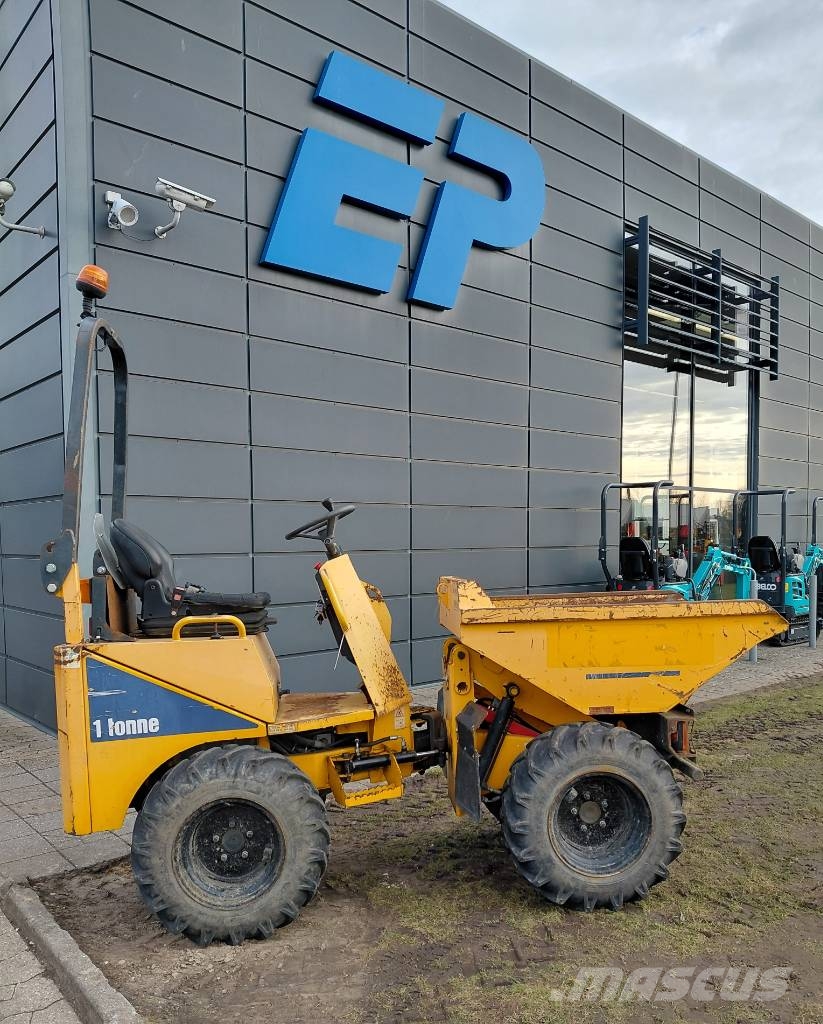 Thwaites 1 Tonne m/højtip عربات نقل قلابة للمواقع