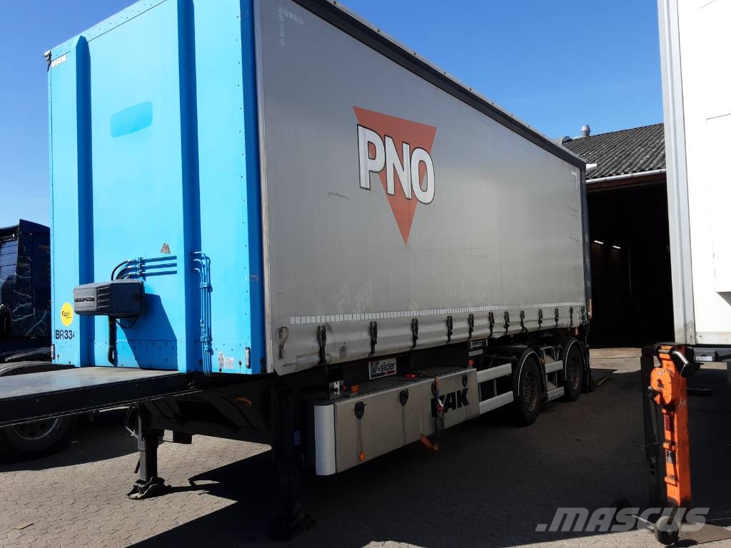 VAK LINK GARDIN MED LIFT Semirremolques con caja de lona