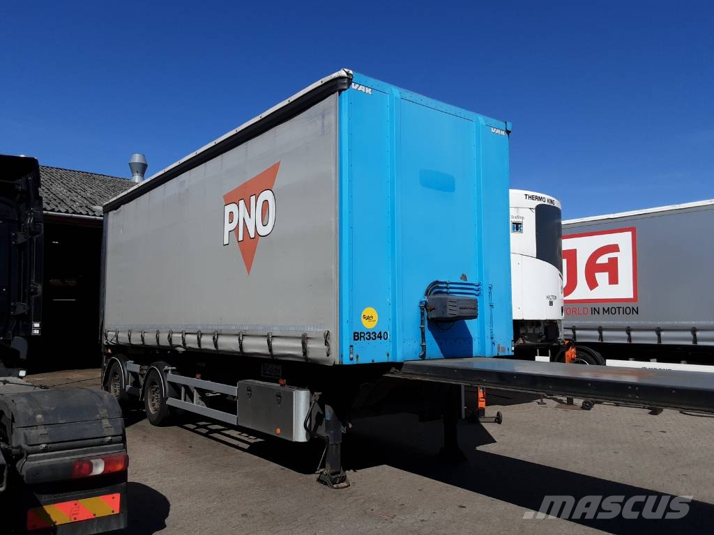 VAK LINK GARDIN MED LIFT Semirremolques con caja de lona
