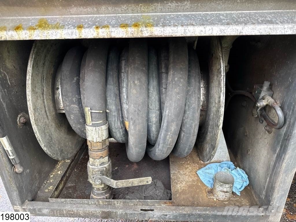 Hage und Knapp Fuel 40.000 Liter, 6 Comp, ADR Poluprikolice cisterne