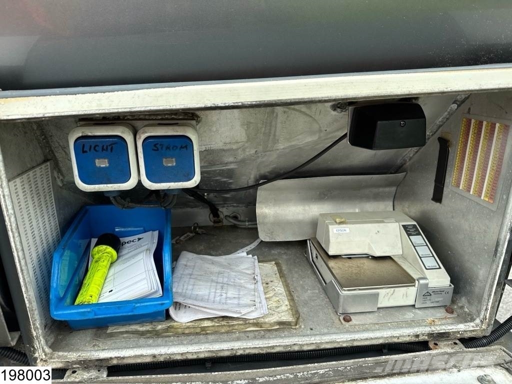 Hage und Knapp Fuel 40.000 Liter, 6 Comp, ADR Poluprikolice cisterne