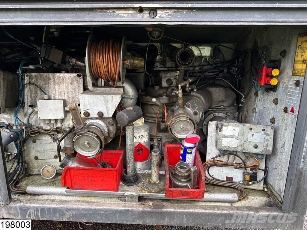 Hage und Knapp Fuel 40.000 Liter, 6 Comp, ADR Poluprikolice cisterne