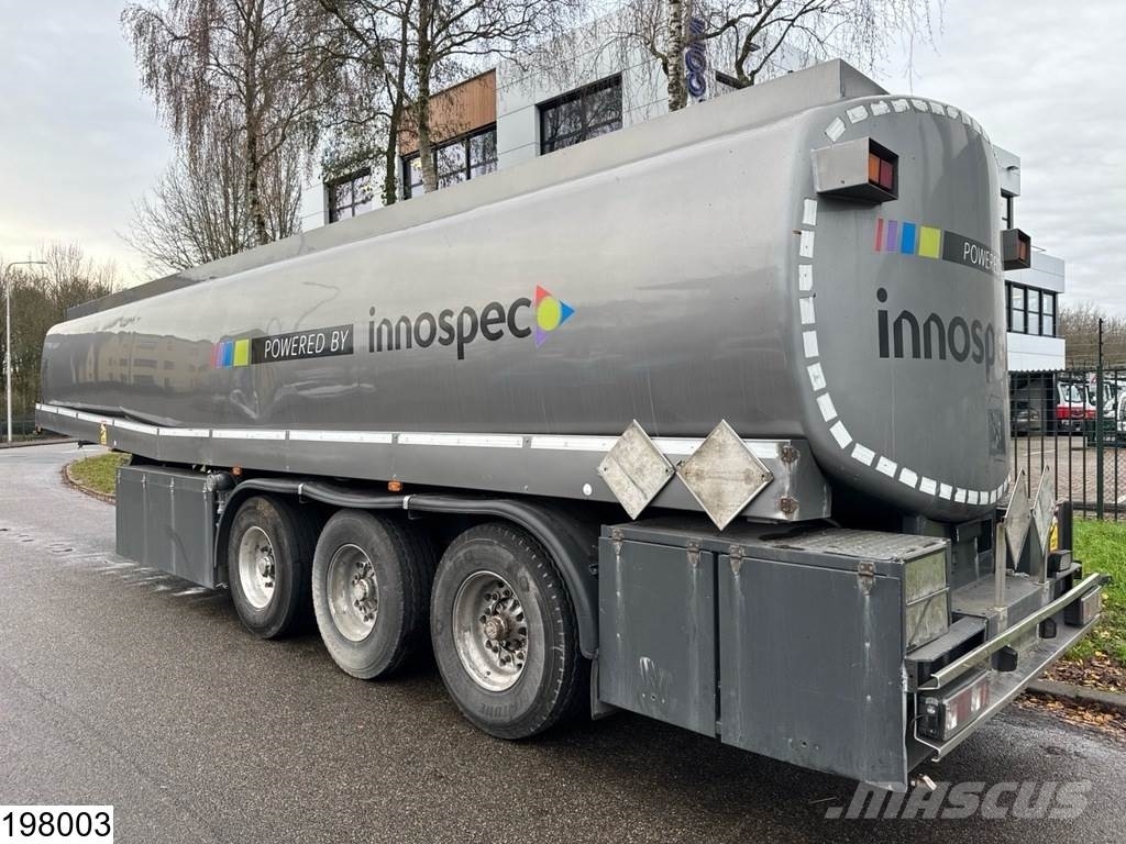 Hage und Knapp Fuel 40.000 Liter, 6 Comp, ADR Poluprikolice cisterne