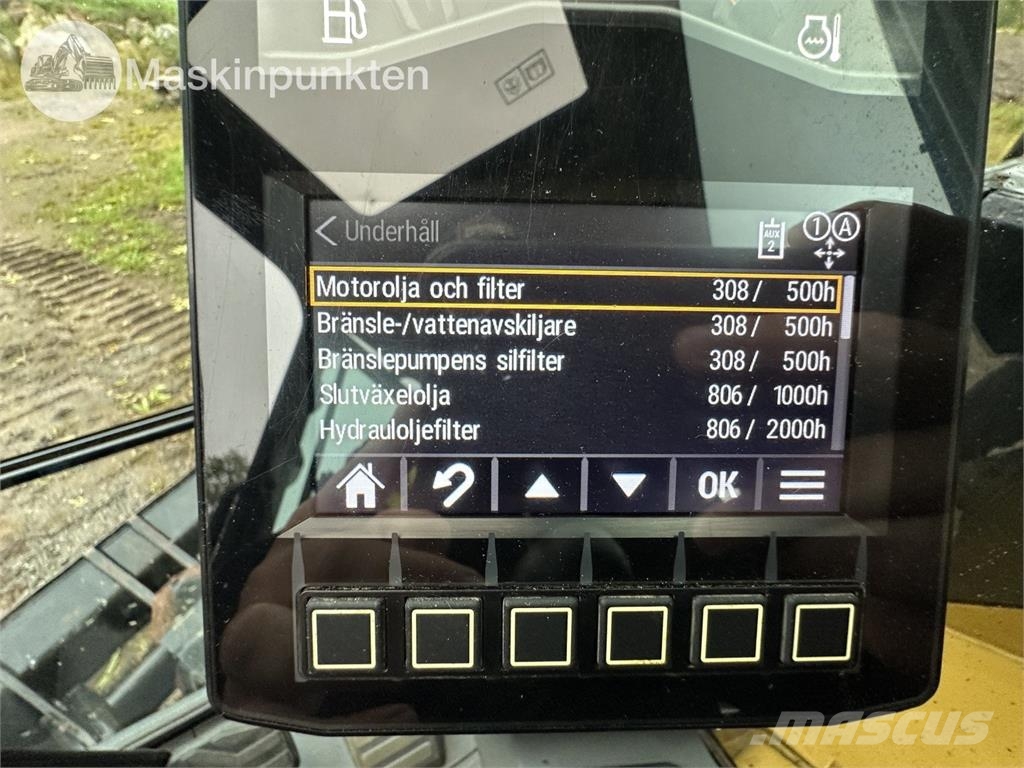 CAT 307.5 Roomikekskavaatorid