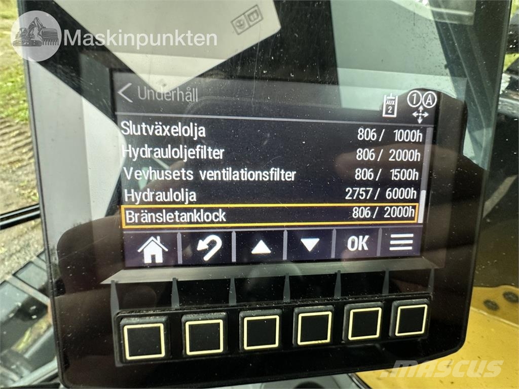CAT 307.5 Roomikekskavaatorid