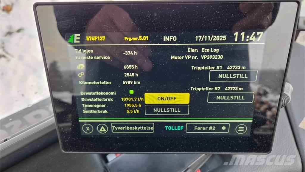 Eco Log 574F شاحنات
