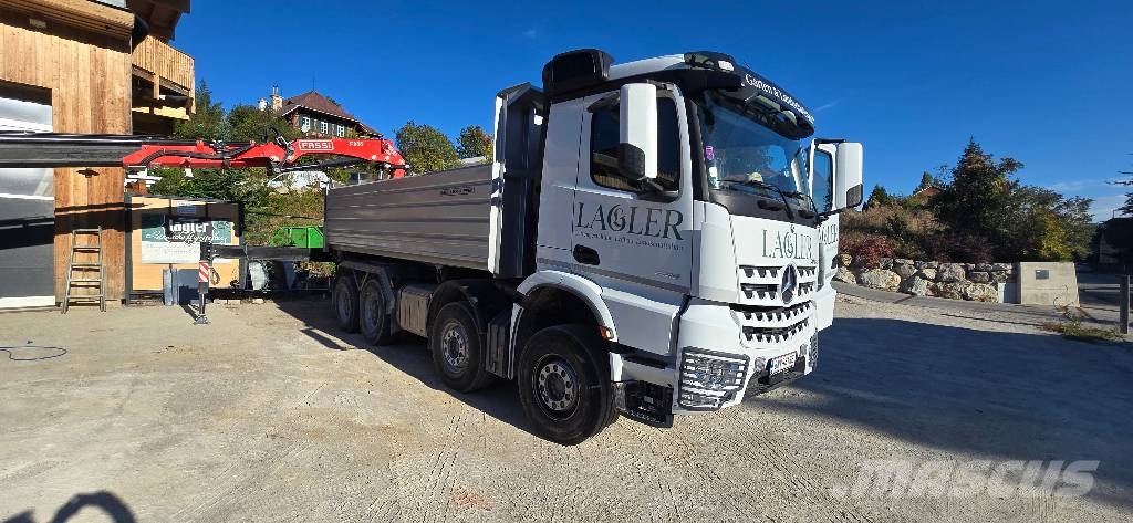 Mercedes-Benz Arocs 4148 Lastbil med kran