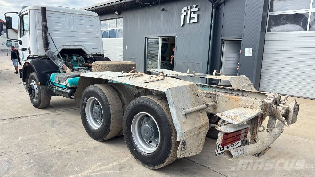 Mercedes-Benz 2629 6X4 chassis - spring - V8 Chassis Cab trucks