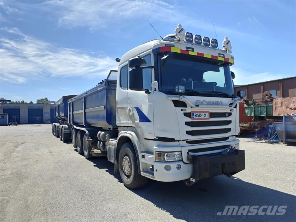 Scania G490 LB 8x4-4 HSA Savivarčių priekabų vilkikai