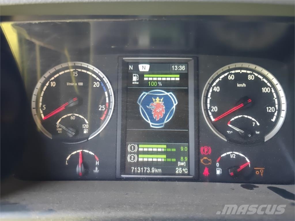 Scania G490 LB 8x4-4 HSA Savivarčių priekabų vilkikai