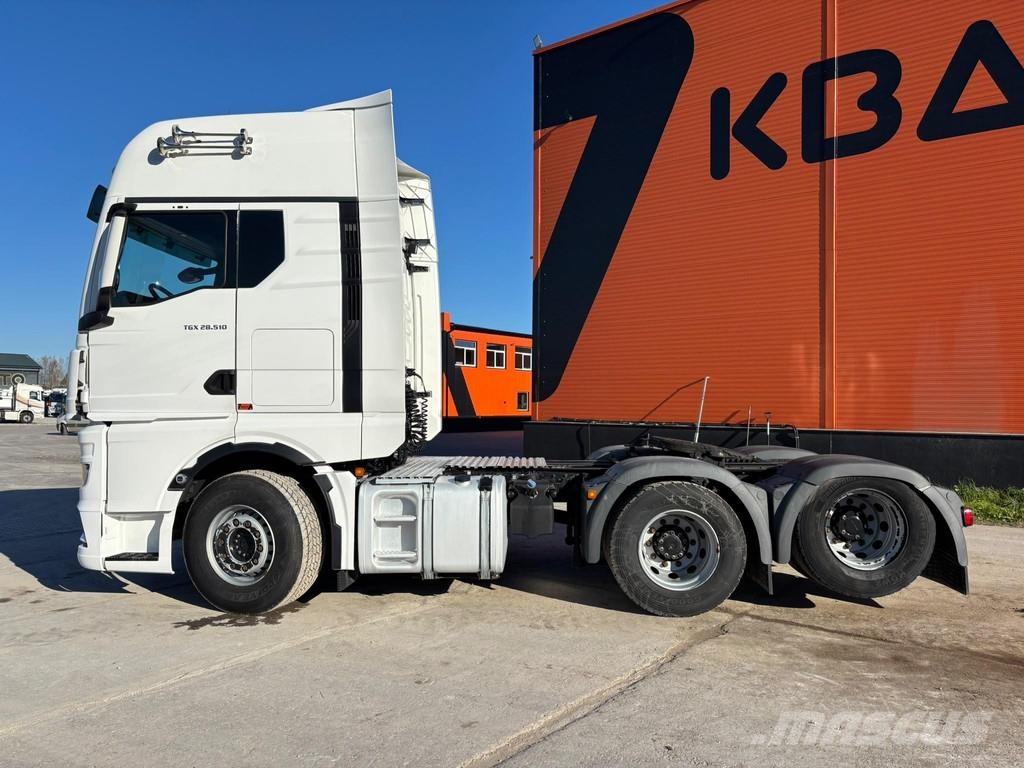 MAN TGX 28.510 6x2 TWIN BED GX CAB / INTARDER / DOUBLE 中古トラクターヘッド | トレーラーヘッド