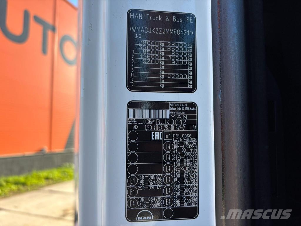 MAN TGX 28.510 6x2 TWIN BED GX CAB / INTARDER / DOUBLE 中古トラクターヘッド | トレーラーヘッド