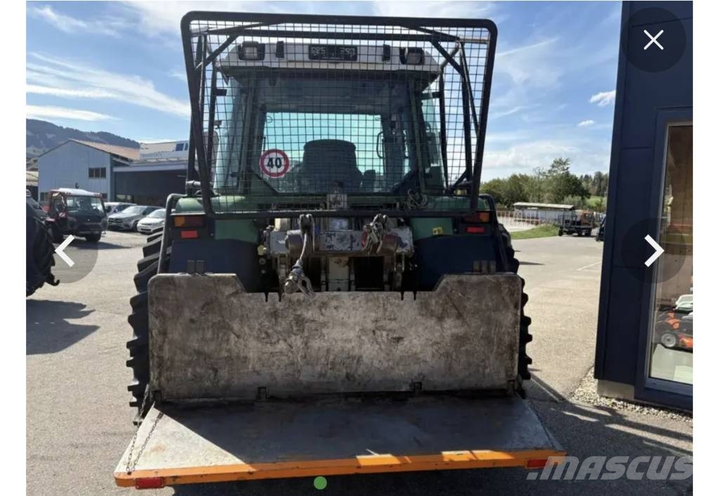 FENDT 312 Vario FORST RITTER 2 x 8t Winde EX Schweiz DEUTZ KOTSCHENREUTHER Gozdarski traktorji