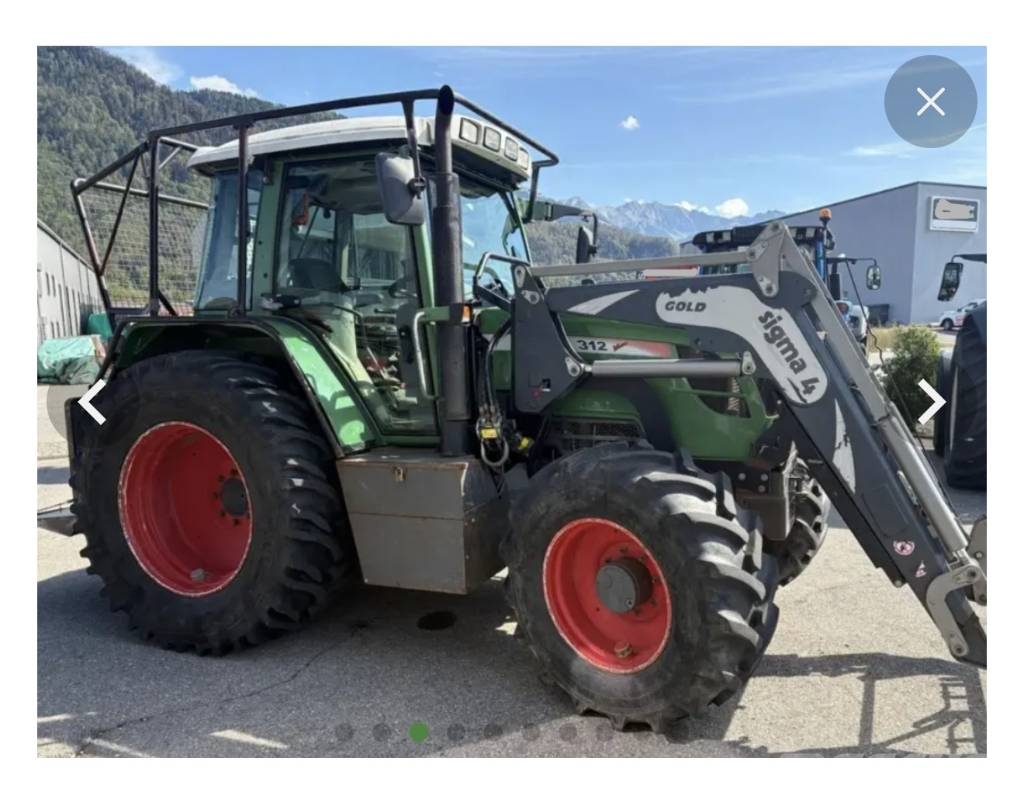 FENDT 312 Vario FORST RITTER 2 x 8t Winde EX Schweiz DEUTZ KOTSCHENREUTHER Gozdarski traktorji