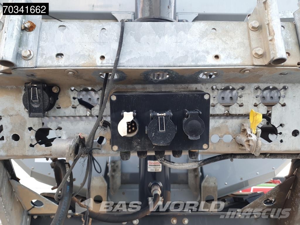 Schwarzmüller SM 25m3 Lift Axle ISO TÜV 07/27 SAF Semi-reboques basculantes