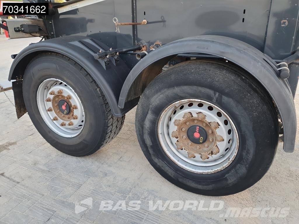 Schwarzmüller SM 25m3 Lift Axle SAF SIO Piekabes pašizgāzēji