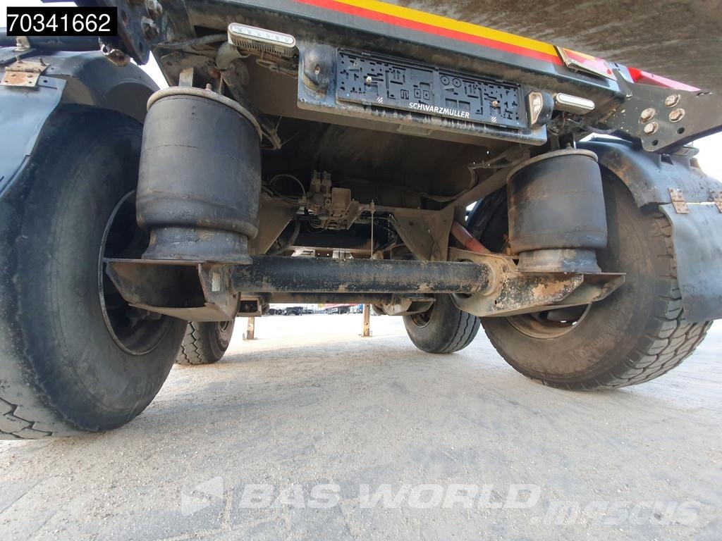 Schwarzmüller SM 25m3 Lift Axle SAF SIO Piekabes pašizgāzēji