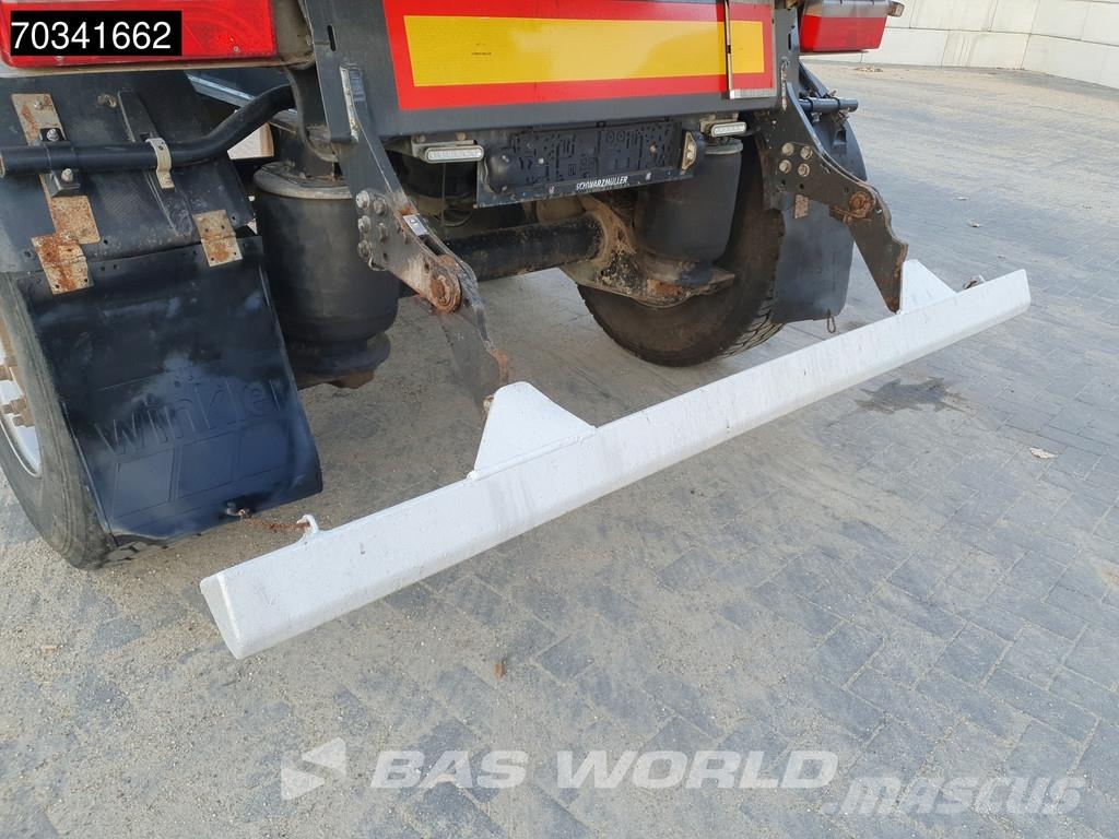 Schwarzmüller SM 25m3 Lift Axle ISO TÜV 07/27 SAF Semi-reboques basculantes
