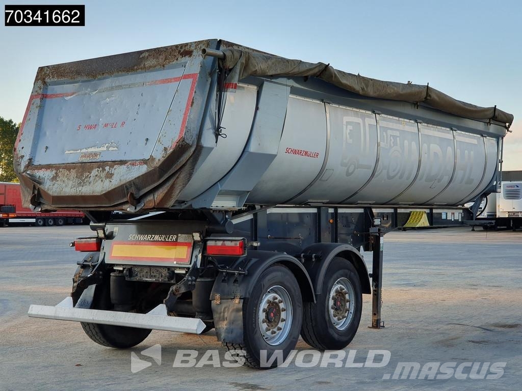 Schwarzmüller SM 25m3 Lift Axle SAF SIO Piekabes pašizgāzēji