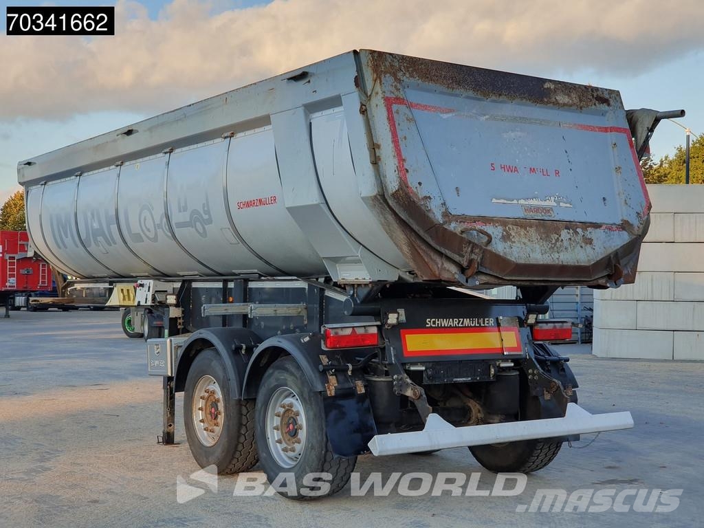 Schwarzmüller SM 25m3 Lift Axle ISO TÜV 07/27 SAF Semi-reboques basculantes