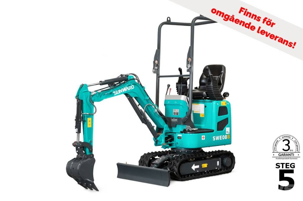 KAMPANJ - Sunward SWE08B Mini excavators < 7t (Mini diggers)