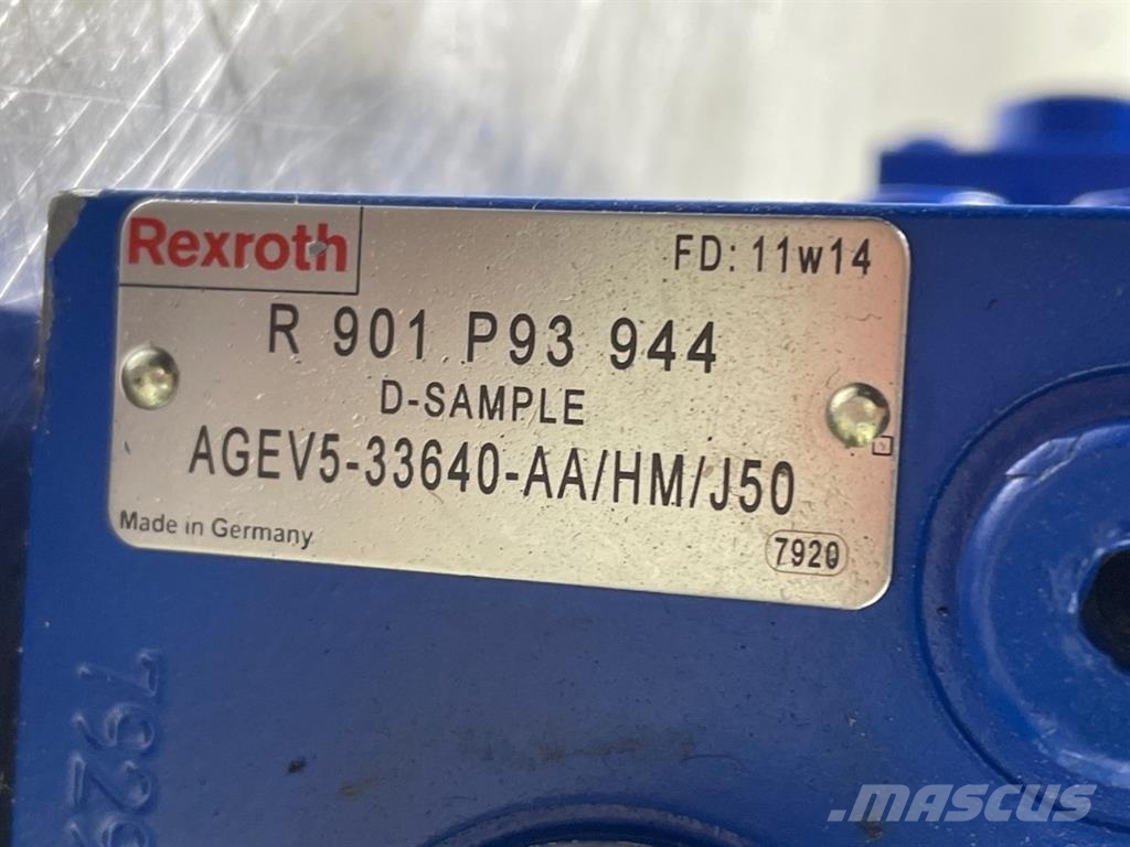 Rexroth AGEV5-33640-AA/HM/J50 - Valve/Ventile/Ventiel Hydraulique