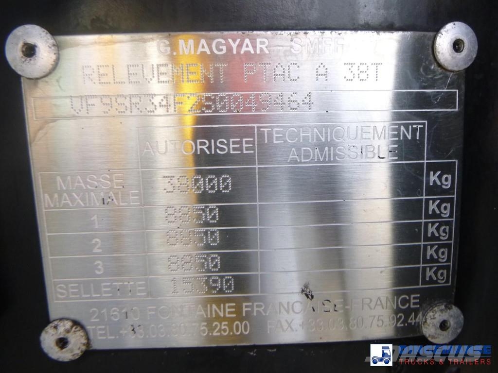 Magyar Bitumen tank inox 32 m3 / 1 comp Полуприцепы-Цистерны