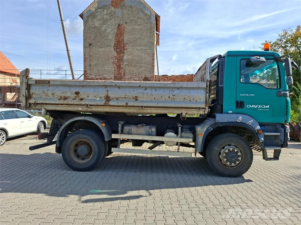 MAN TGM 18.280 4X4 BB Kipper