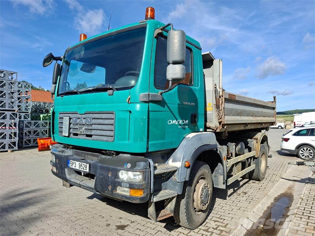 MAN TGM 18.280 4X4 BB Kipper