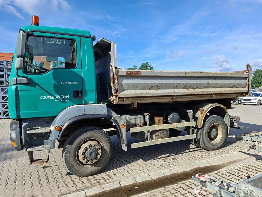 MAN TGM 18.280 4X4 BB Kipper