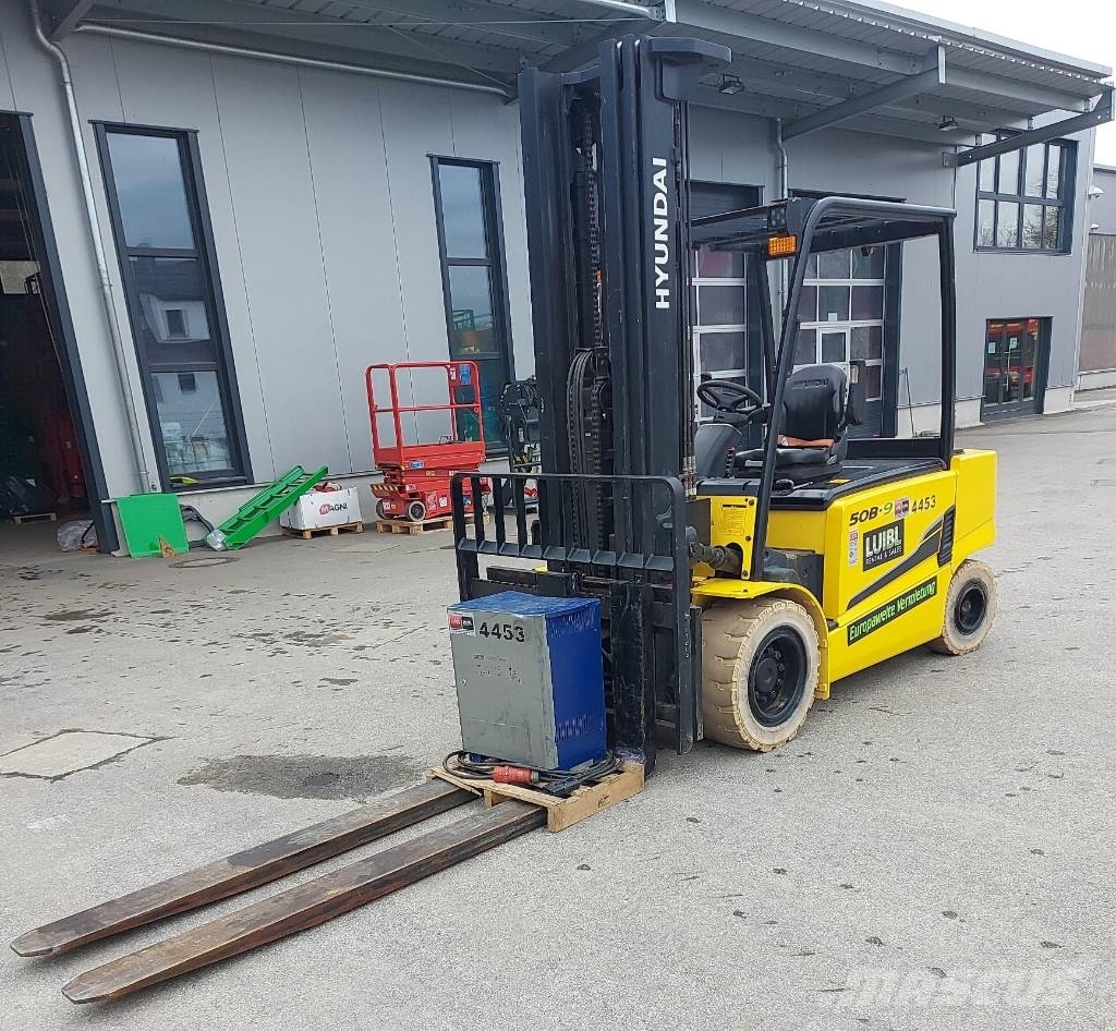 Hyundai 50 B-9, Gabelstapler, Forklift 5t, 5,9m Elektrikli forkliftler