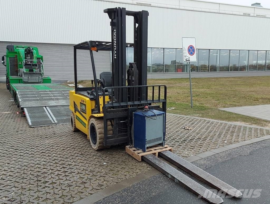 Hyundai 50 B-9, Gabelstapler, Forklift 5t, 5,9m Elektrikli forkliftler