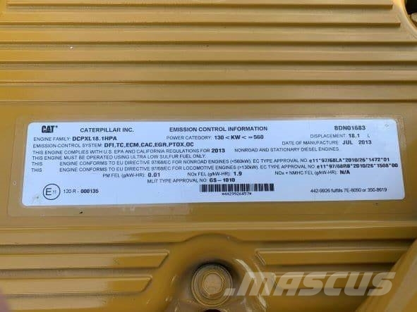 CAT C18 Građevinarstvo – ostalo