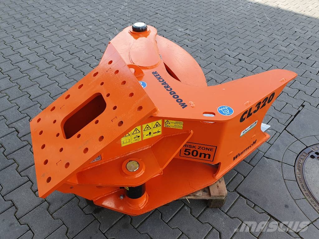 Westtech Woodcracker CL320 Fällgreifer 2022 DEMO Harvester heads