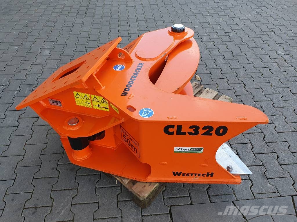 Westtech Woodcracker CL320 Fällgreifer 2022 DEMO Harvester heads