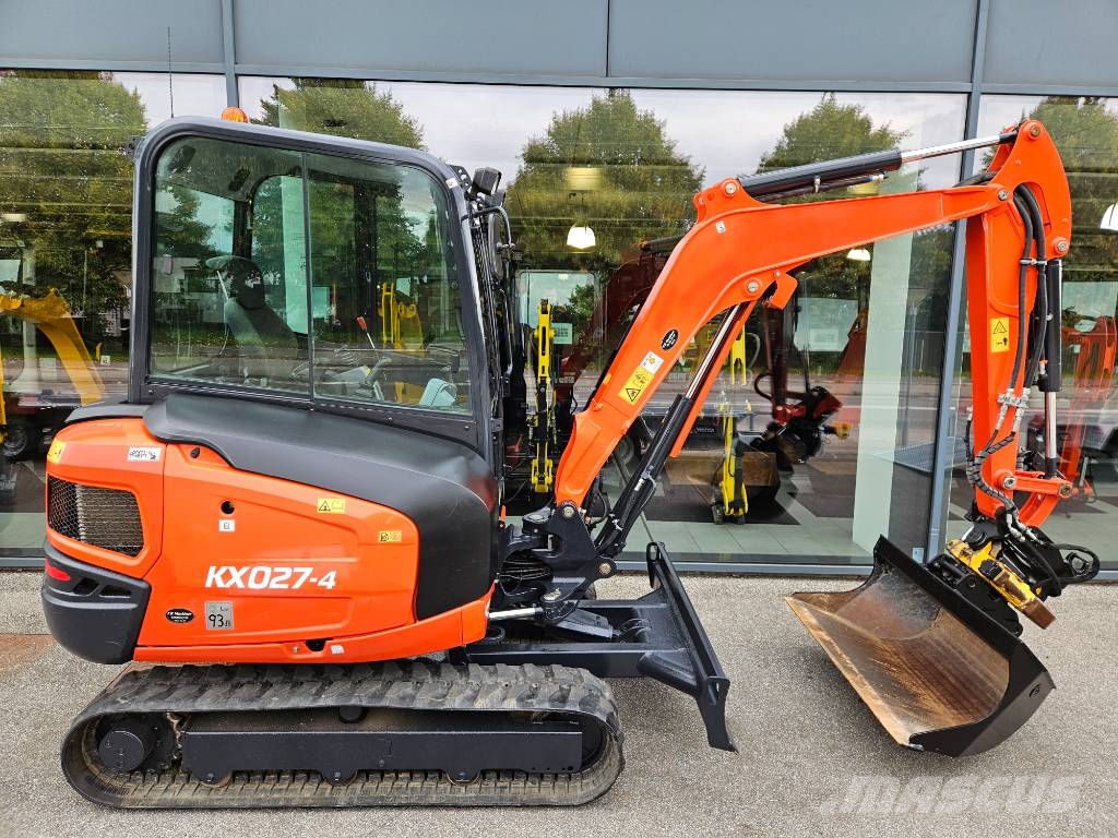 Kubota KX 027-4 Міні-екскаватори < 7т