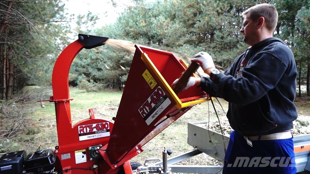 Remet CNC TECHNOLOGY Wood chipper RT Koksnes šķeldotāji
